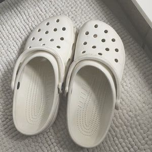 White Crocs
